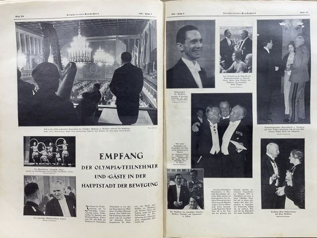Original 1936 German Magazine, Illustrierter Beobachter — image 9