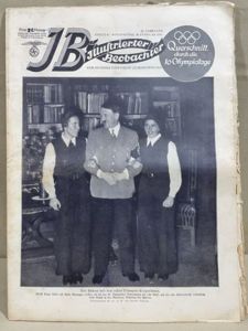 Original 1936 German Magazine, Illustrierter Beobachter