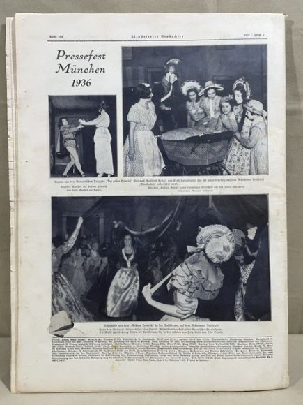 Original 1936 German Magazine, Illustrierter Beobachter — image 11