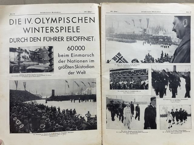 Original 1936 German Magazine, Illustrierter Beobachter — image 3