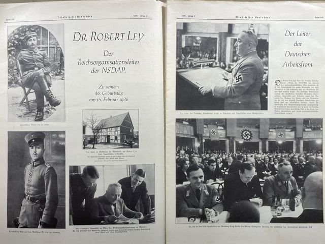 Original 1936 German Magazine, Illustrierter Beobachter — image 6