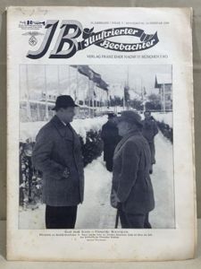 Original 1936 German Magazine, Illustrierter Beobachter