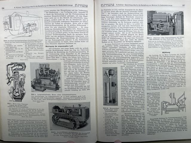 Original 1939 German Bound Journal of the Association of Engineers Magazine Book — image 23