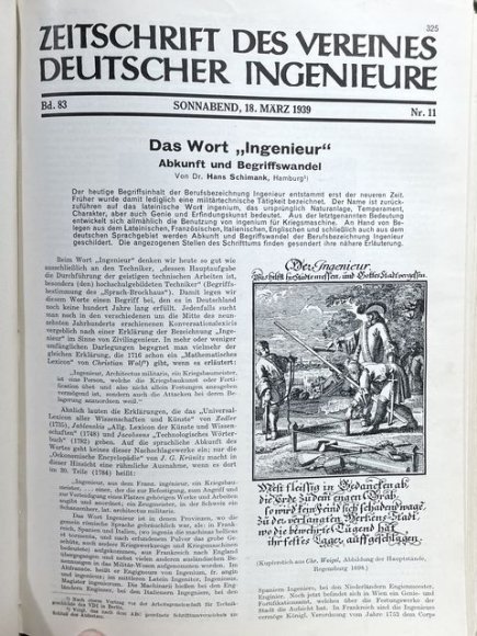 Original 1939 German Bound Journal of the Association of Engineers Magazine Book — image 24