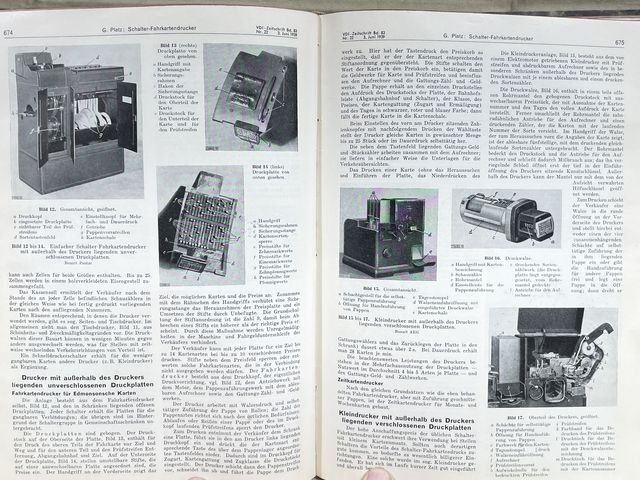 Original 1939 German Bound Journal of the Association of Engineers Magazine Book — image 40