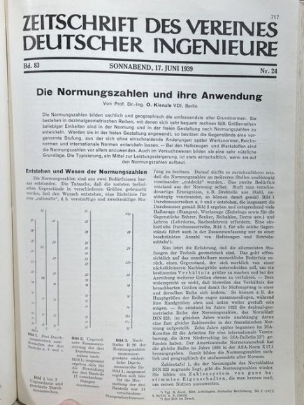 Original 1939 German Bound Journal of the Association of Engineers Magazine Book — image 42