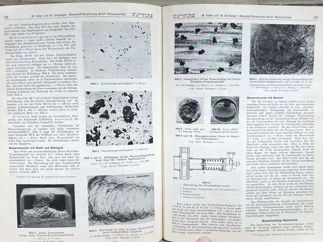 Original 1939 German Bound Journal of the Association of Engineers Magazine Book — image 43