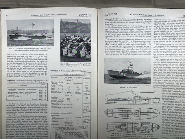 Original 1939 German Bound Journal of the Association of Engineers Magazine Book — image 55
