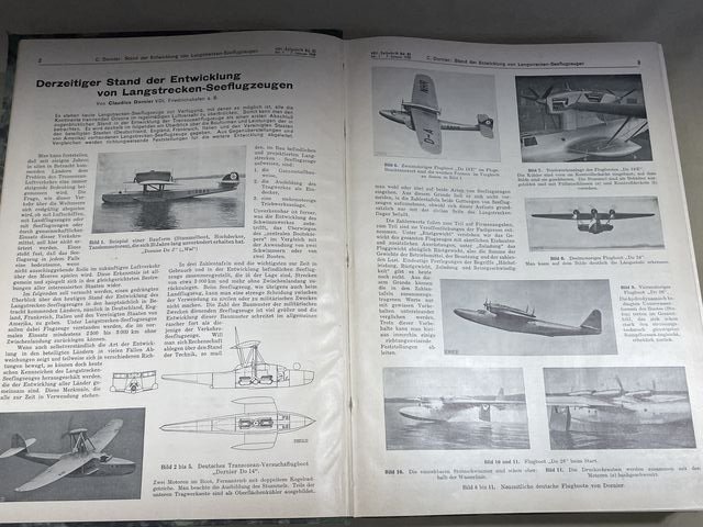Original 1939 German Bound Journal of the Association of Engineers Magazine Book — image 6
