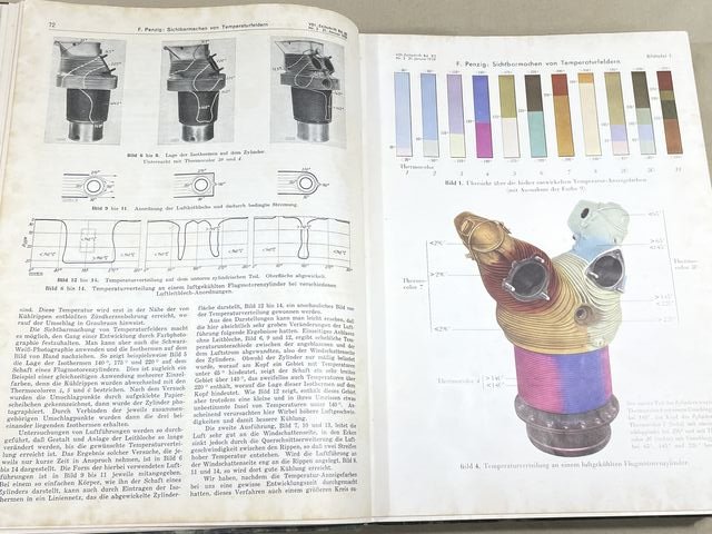 Original 1939 German Bound Journal of the Association of Engineers Magazine Book — image 9