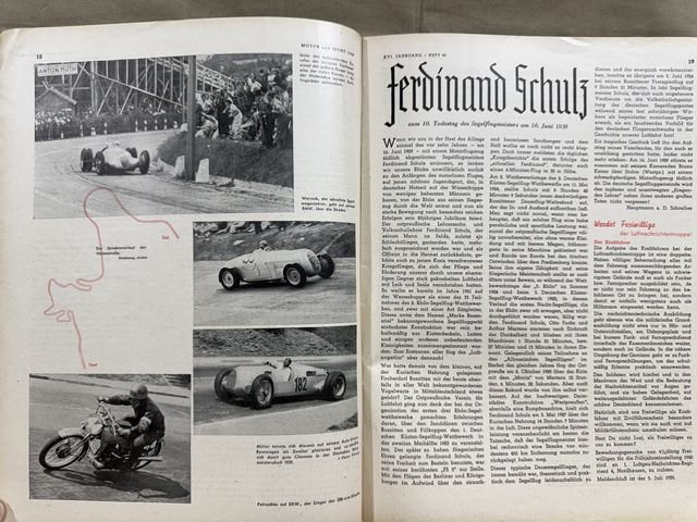Original Pre-WWII German Motor and Sport (Motor und Sport) Magazine, June 1939 — image 5