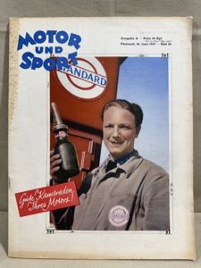 Original Pre-WWII German Motor and Sport (Motor und Sport) Magazine, …