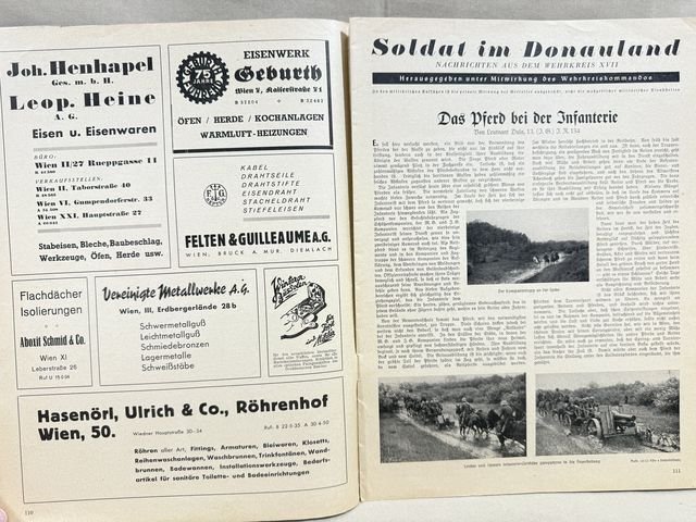 Original Pre-WWII German Magazine Soldat im Donauland, July 1939 — image 3