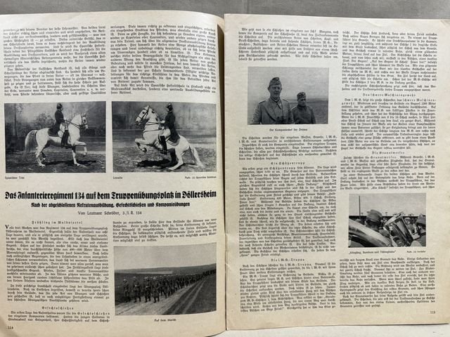 Original Pre-WWII German Magazine Soldat im Donauland, July 1939 — image 5