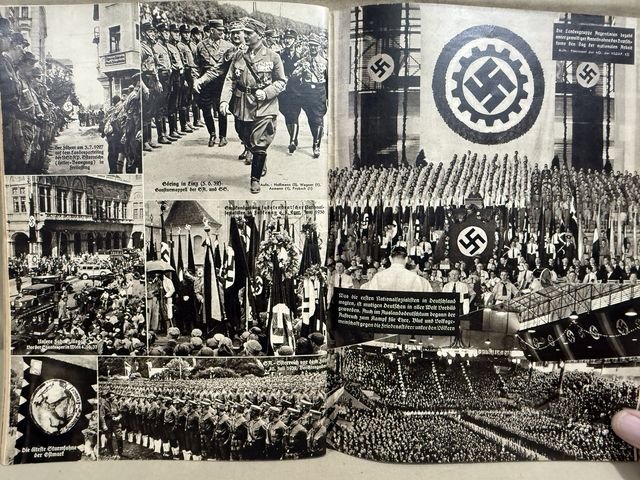 Original 1938 German NADAP Training Magazine, AUFBRUCH UND KAMPE DER PARTEI — image 10