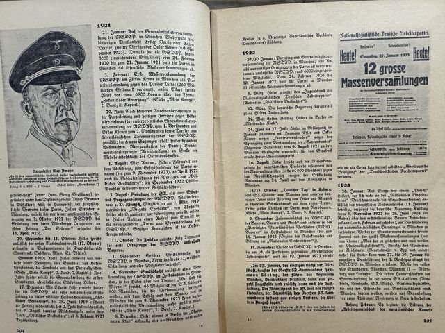 Original 1938 German NADAP Training Magazine, AUFBRUCH UND KAMPE DER PARTEI — image 8