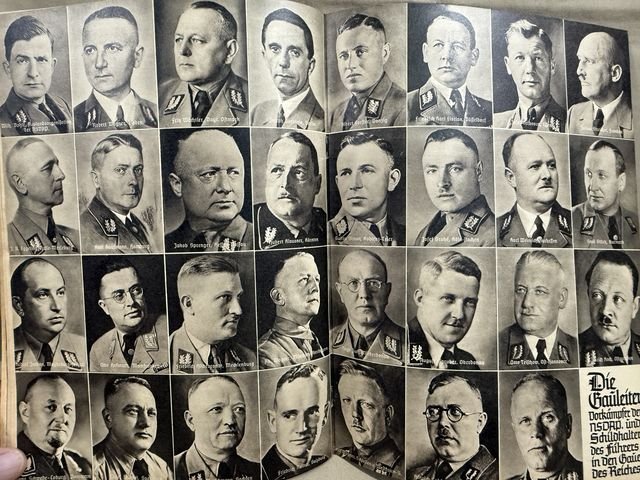 Original 1938 German NADAP Training Magazine, AUFBRUCH UND KAMPE DER PARTEI — image 9