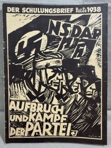 Original 1938 German NADAP Training Magazine, AUFBRUCH UND KAMPE DER …