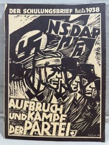 Original 1938 German NADAP Training Magazine, AUFBRUCH UND KAMPE DER …