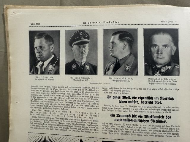 Original Pre-WWII German Illustrierter Beobachter Magazine, September 1935 — image 8