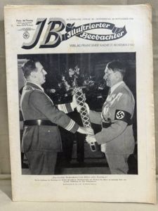 Original Pre-WWII German Illustrierter Beobachter Magazine, September 1935