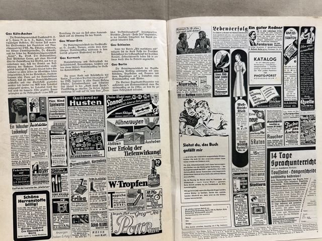 Original Pre-WWII German DAF ARBEITERTUM Magazine, HITLER — image 9