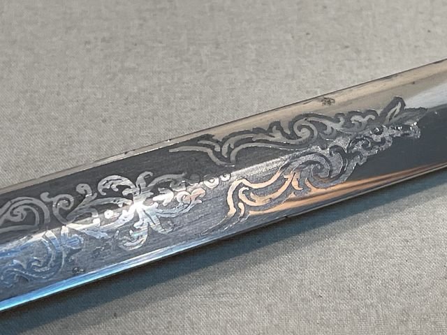 Original Imperial German Fire Official's Dagger by WKC — image 37