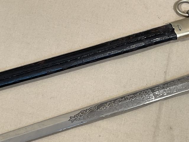 Original Imperial German Fire Official's Dagger by WKC — image 6