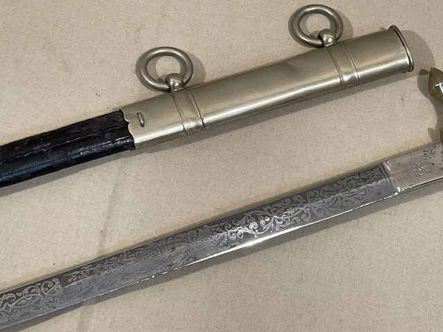 Original Imperial German Fire Official's Dagger by WKC — image 7