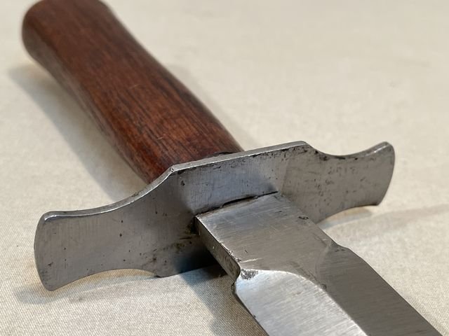 Original WWII French Fighting Knife and Scabbard, Made During German Occupation! — image 10