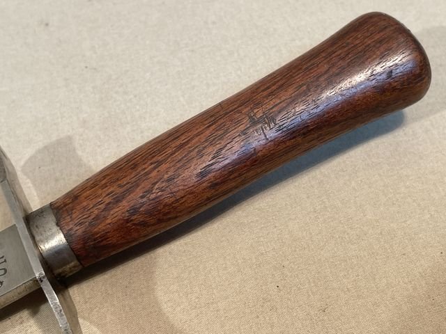 Original WWII French Fighting Knife and Scabbard, Made During German Occupation! — image 14