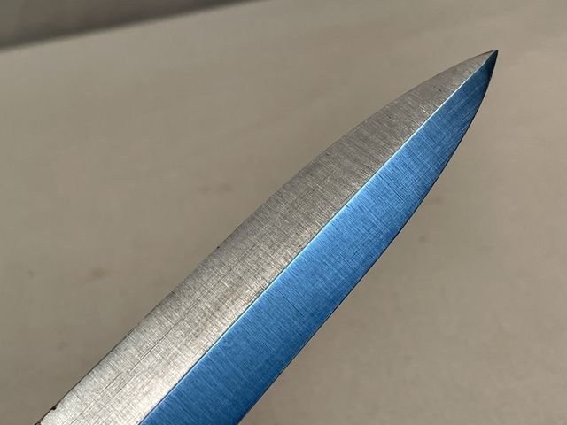 Original WWII French Fighting Knife and Scabbard, Made During German Occupation! — image 8