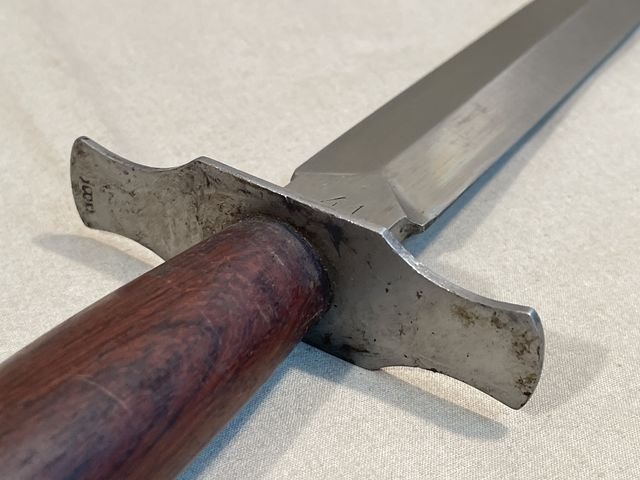 Original WWII French Fighting Knife and Scabbard, Made During German Occupation! — image 10