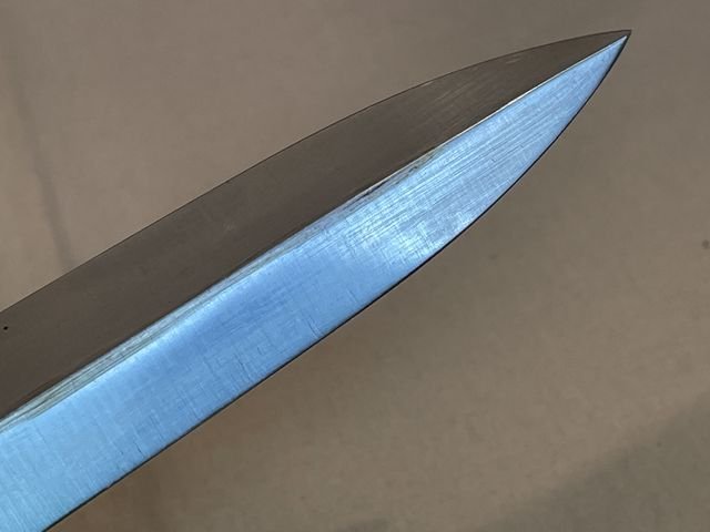 Original WWII French Fighting Knife and Scabbard, Made During German Occupation! — image 13