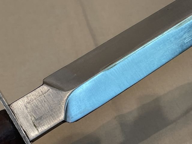 Original WWII French Fighting Knife and Scabbard, Made During German Occupation! — image 14