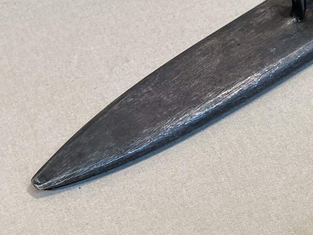 Original WWII French Fighting Knife and Scabbard, Made During German Occupation! — image 19