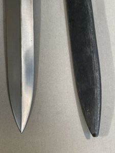 Original WWII French Fighting Knife and Scabbard, Made During German …