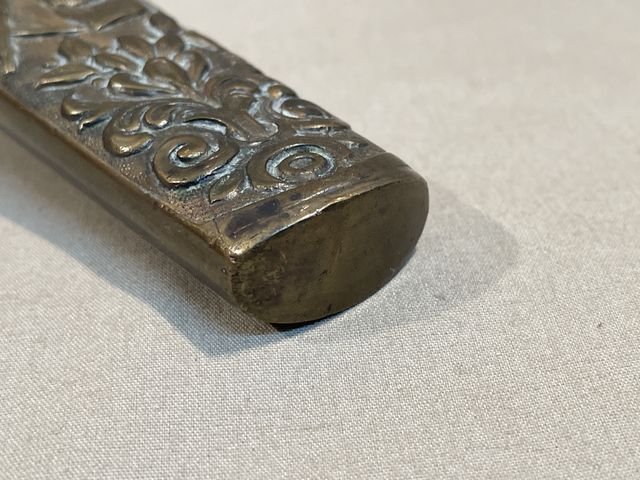 Original Mid-19th Century German Etched Blade Hunting Dagger, Unknown Maker — image 15