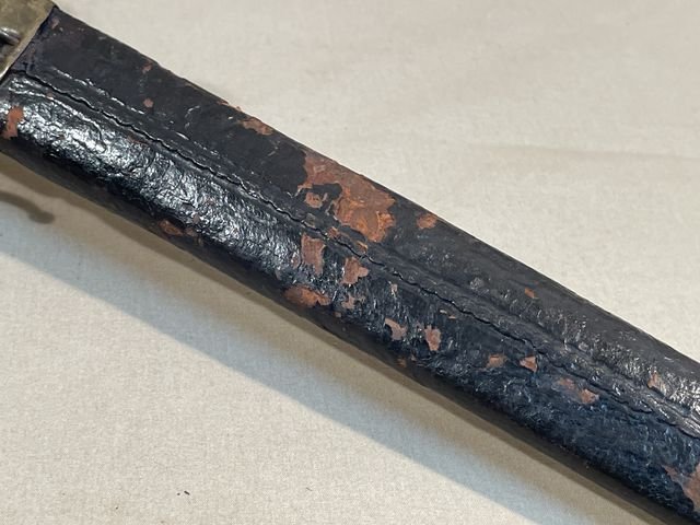 Original Mid-19th Century German Etched Blade Hunting Dagger, Unknown Maker — image 17