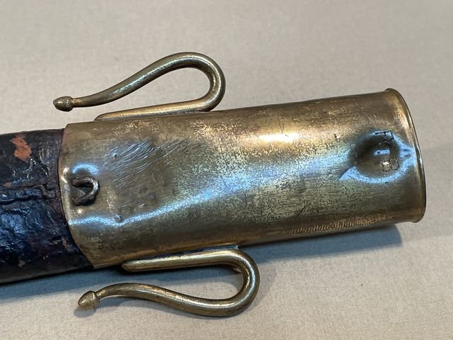 Original Mid-19th Century German Etched Blade Hunting Dagger, Unknown Maker — image 20