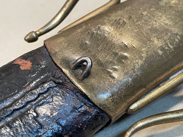 Original Mid-19th Century German Etched Blade Hunting Dagger, Unknown Maker — image 22