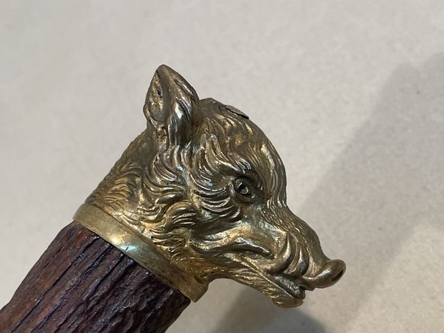 Original Mid-19th Century German Etched Blade Hunting Dagger, Unknown Maker — image 33