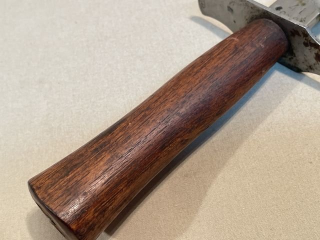 Original WWII French Fighting Knife and Scabbard, Made During German Occupation! — image 12