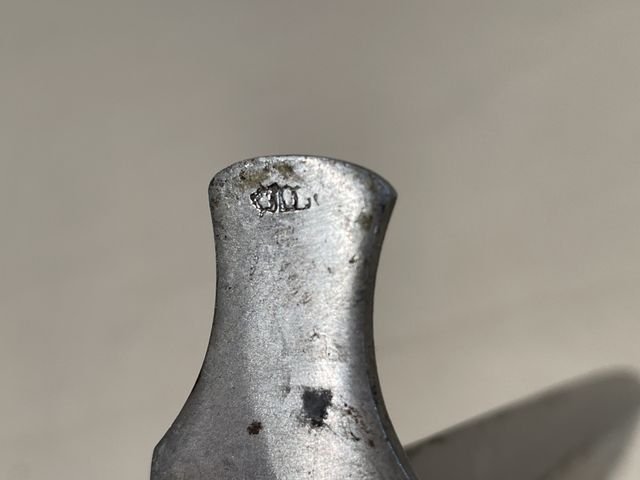 Original WWII French Fighting Knife and Scabbard, Made During German Occupation! — image 13