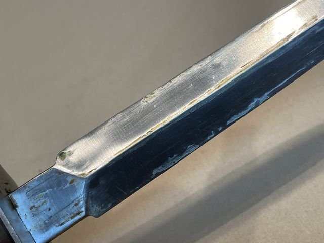 Original WWII French Fighting Knife and Scabbard, Made During German Occupation! — image 16