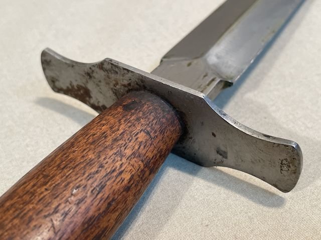 Original WWII French Fighting Knife and Scabbard, Made During German Occupation! — image 18