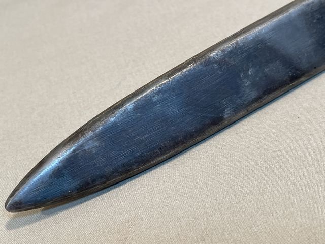 Original WWII French Fighting Knife and Scabbard, Made During German Occupation! — image 24