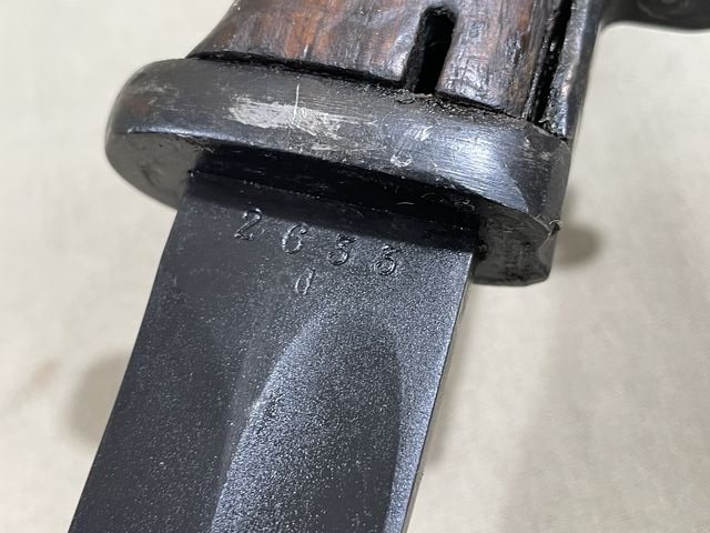 Original POST-WWII Norwegian Bayonet and Scabbard — image 18