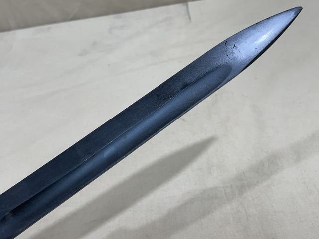 Original POST-WWII Norwegian Bayonet and Scabbard — image 4