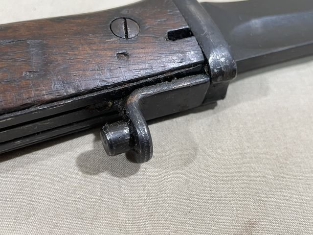 Original POST-WWII Norwegian Bayonet and Scabbard — image 5